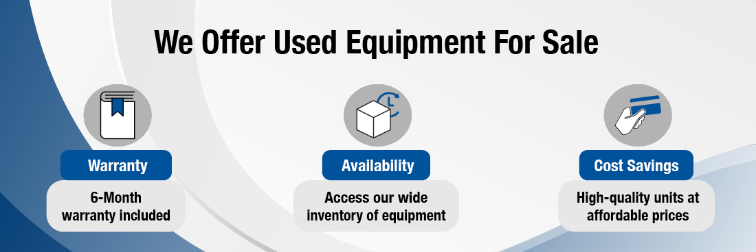 Used equipment for sale